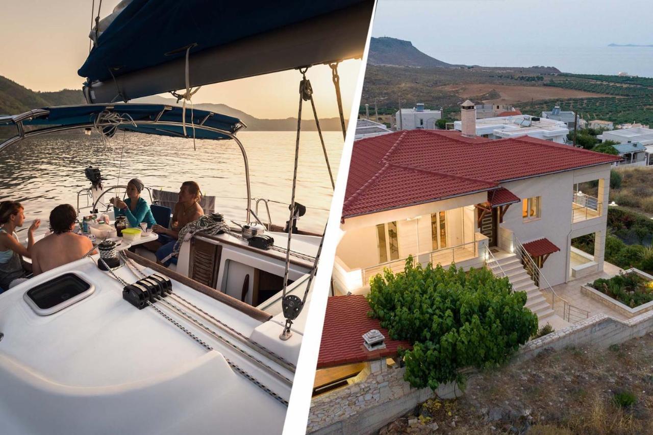 Azur Horizon Oceanview House Lägenhet Kokkini Hani Exteriör bild