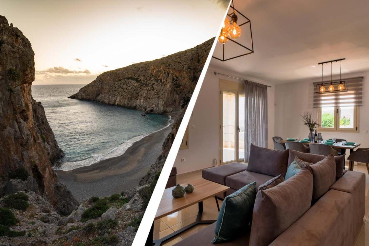 Azur Horizon Oceanview House Lägenhet Kokkini Hani Exteriör bild